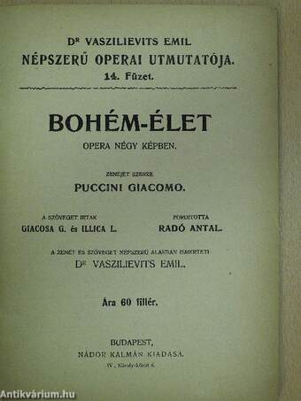 Bohém-Élet