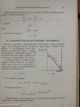 Matematikai módszerek a kémiai gyakorlatban