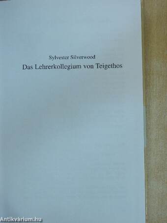 Das Lehrerkollegium von Teigethos