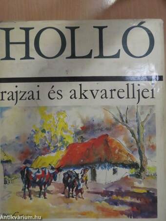 Holló rajzai és akvarelljei