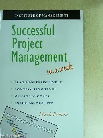 Successful Project Management in a week