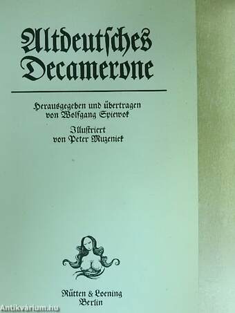 Altdeutsches Decamerone