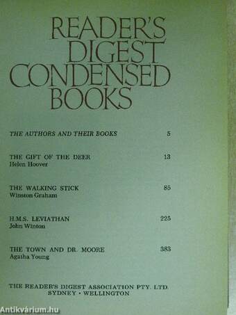 The Gift of the Deer/The Walking Stick/H.M.S. Leviathan/The Town and Dr. Moore