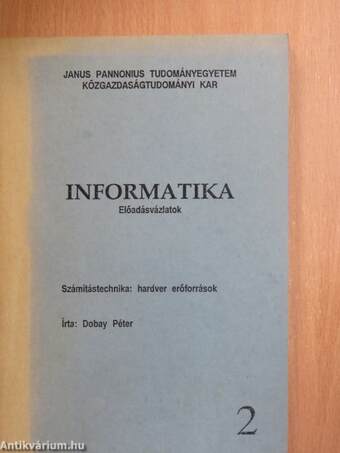 Informatika 2.