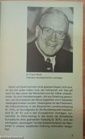 Verfassung des Freistaates Bayern - Grundgesetz für die Bundesrepublik Deutschland