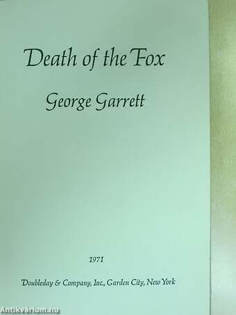 Death of the fox