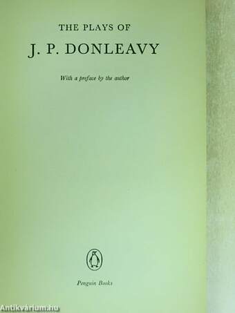 The Plays of J. P. Donleavy