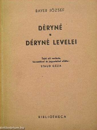 Déryné/Déryné levelei