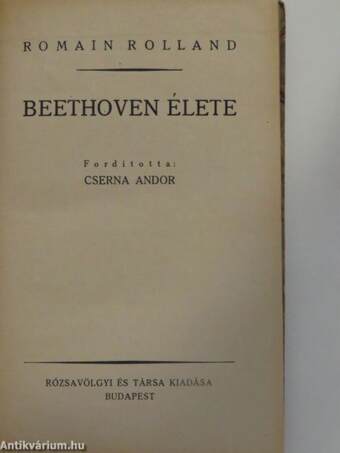 Beethoven élete