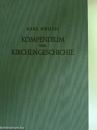 Kompendium der Kirchengeschichte