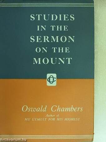 Studies in the Sermon on the Mount