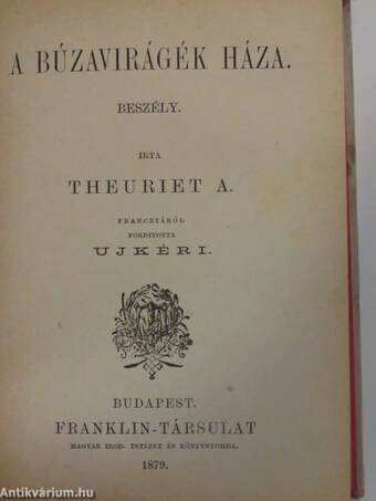 Barére Bertrand/Családi boldogság/A búzavirágék háza/William Pitt/Machiavelli/A Pitti-Palotában