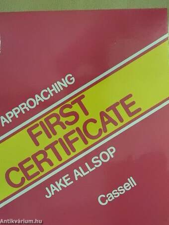 Approaching First Certificate