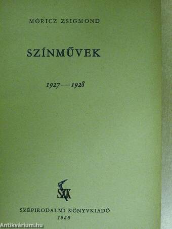 Színművek IV.