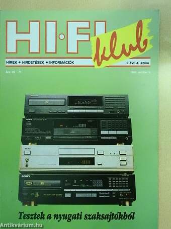 Hifi Klub 1990. október 9.