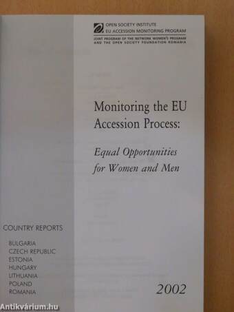 Monitoring the EU Accession Process