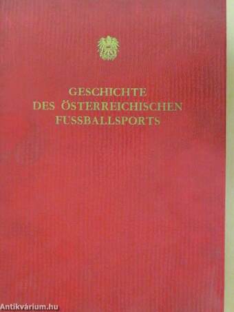 Geschichte des Österreichischen Fussballsports