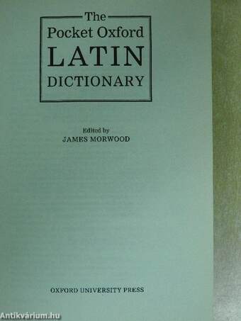 The Pocket Oxford Latin Dictionary