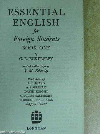 Essential English for Foreign Students 1. - Student's Book