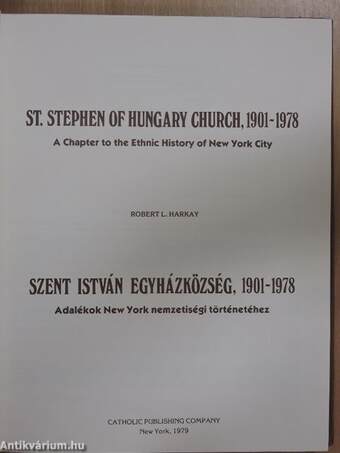 Szent István Egyházközség, 1901-1978