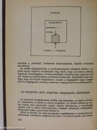 Történelemtanításunk a korszerűsítés útján