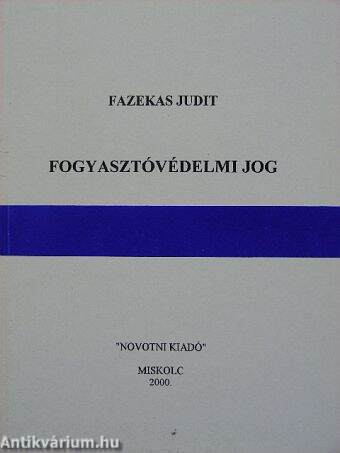 Fogyasztóvédelmi jog