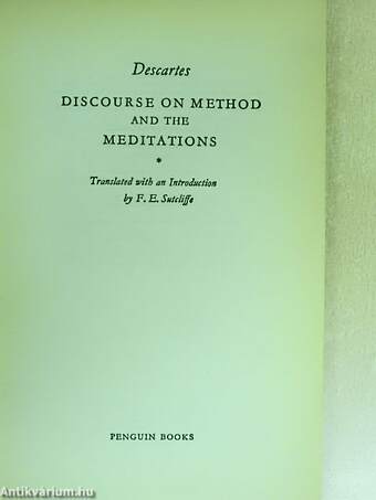 Discourse on Method and the Meditations