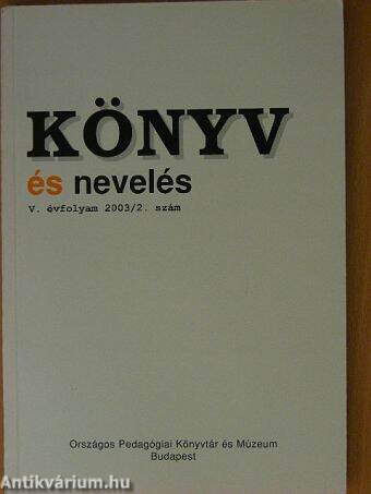 Könyv és nevelés 2003/2.