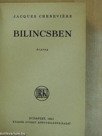 Bilincsben