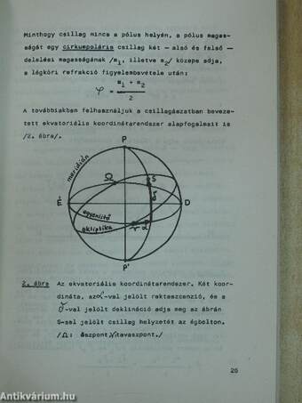 Segédanyag a TIT József Attila Szabadegyetem "Általános Csillagászat I" sorozatához