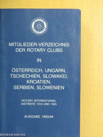 Mitglieder-Verzeichnis der Rotary Clubs