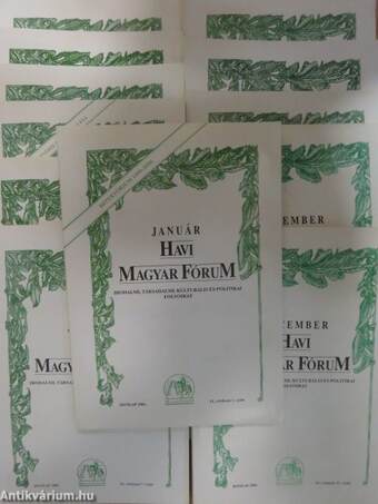 Havi Magyar Fórum 2001. január-december