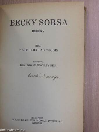 Becky sorsa