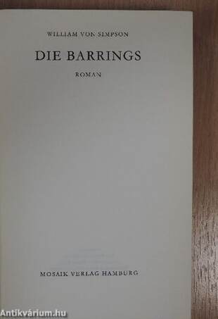 Die Barrings