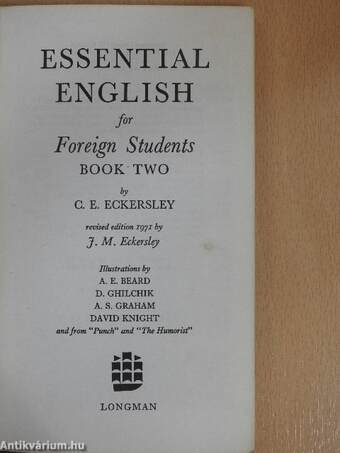 Essential English for Foreign Students 2. - Students' Book