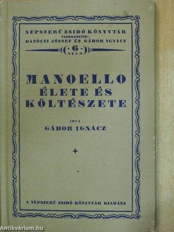 Manoello élete és költészete