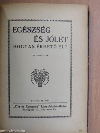 Egészség és jólét