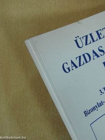 Üzleti gazdaságtan I.