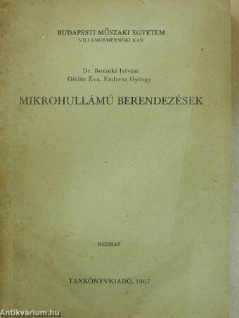 Mikrohullámú berendezések