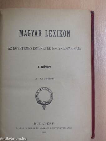 Magyar Lexikon I-XVII.