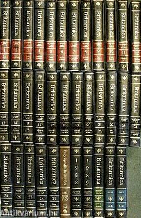 The New Encyclopaedia Britannica Volume I-XXIX./Index I-II./Britannica Book of the Year 1987., 1988., 1989./Guide to the Britannica