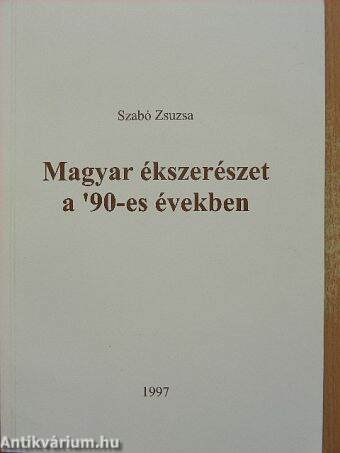 Magyar ékszerészet a '90-es években