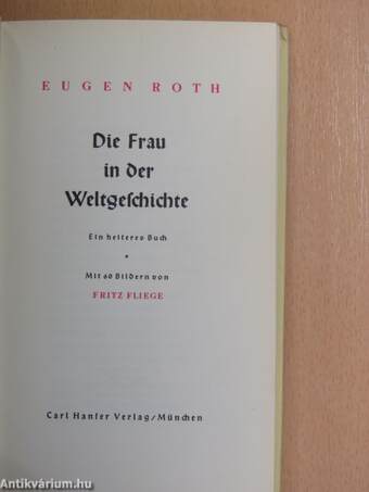 Die Frau in der Weltgeschichte