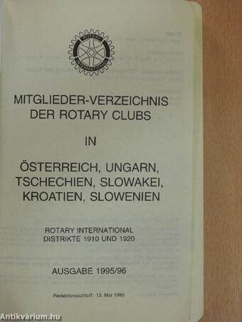 Mitglieder-Verzeichnis der Rotary Clubs