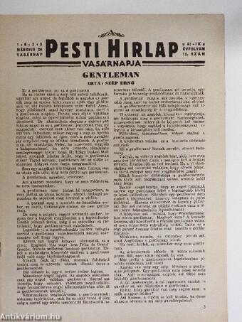 A Pesti Hirlap Vasárnapja 1935. március 24.