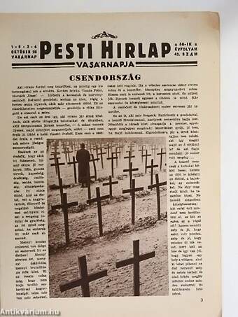 A Pesti Hirlap Vasárnapja 1934. október 28.