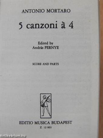 Early Chamber Music/Violin Duos/Violin Trios/Trios for two violins and violoncello/Early Pieces for two and three violoncellos/Early Baroque Works for Strings/Early Music for flute and guitar (minikönyv)