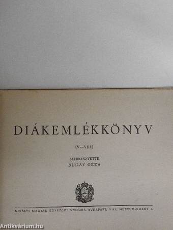 Diákemlékkönyv