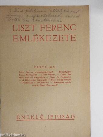 Liszt Ferenc emlékezete