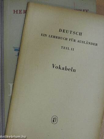 Deutsch - Ein Lehrbuch für Ausländer II.